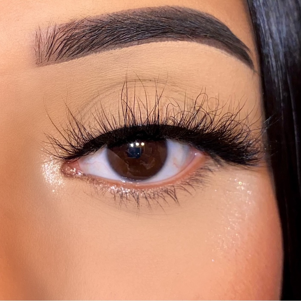 Luxe 3D Mink False Eyelashes - Natural Black